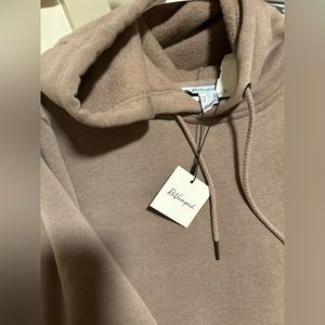 Tan sweatshirt dress